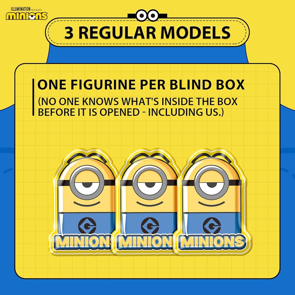 Alpha Group Minions Q-Topping Classic, Minions Mini Toy